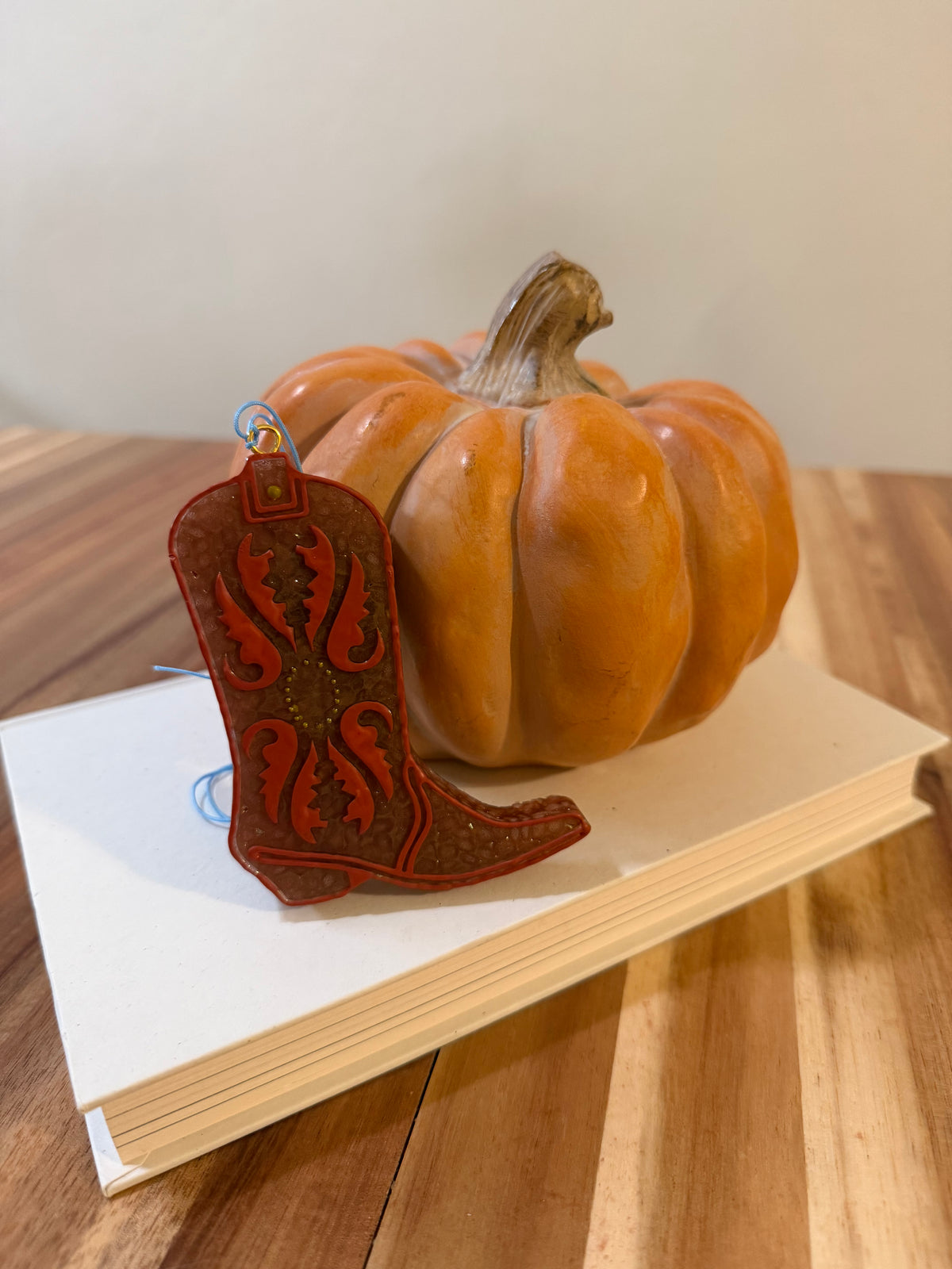 Boot Freshie - Pumpkin Spur